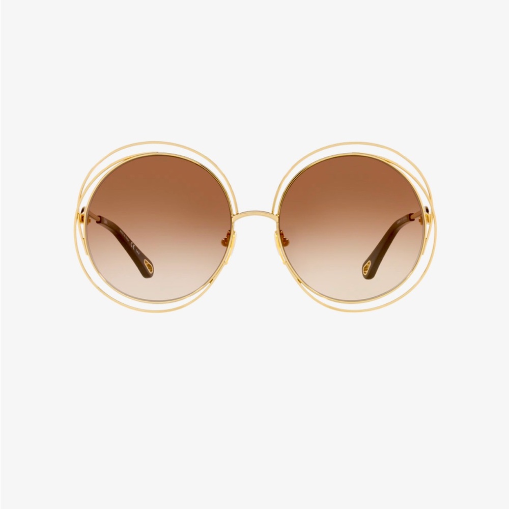Chloe Round retro frames NWT